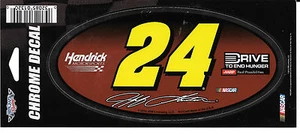 JEFF GORDON #24 AARP 3X7 CHROME WINCRAFT DECAL STICKER - Picture 1 of 1