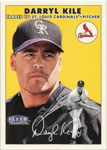 2000 Fleer Tradition Darryl Kile St. Louis Cardinals #163 - Picture 1 of 2