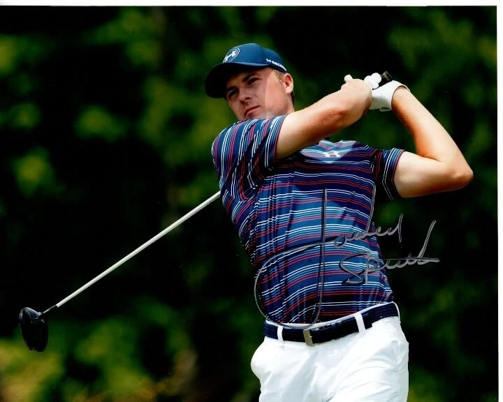 Foto firmada autografiada por Jordan Spieth de 8x10 PGA GOLF Foto 1 de 1