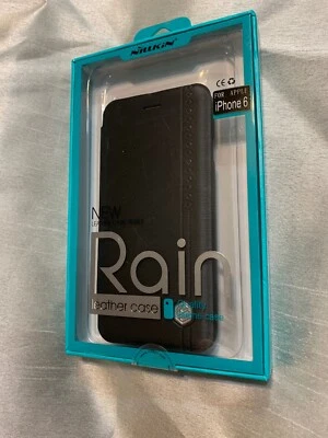 Кожаный чехол Nillkin серии Rain — iPhone 6/6s — черный - Изображение 1 из 2