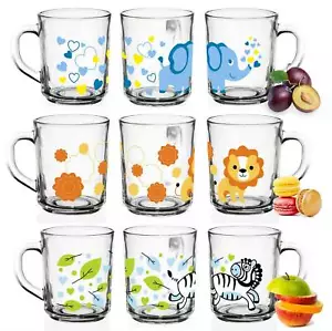 Sendez 6 Tier-Motiv Taza Tazas 230ml Té Kindergläser Vasos de Jugo - Bild 1 von 4