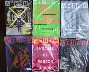 NEW WIRED MAGAZINES NOVEMBER DECEMBER JANUARY FEBRUARY MARCH APRIL 2018 2019 - Bild 1 von 7