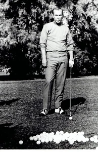 Foto Wire 1970 Bert Greene en Phoenix Country Club para torneo de golf abierto - Imagen 1 de 2