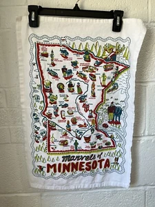 "KEEP THE FAYE" Marvel Of MINNESOTA algodón toalla de té recuerdo EE. UU. SIN USAR - Imagen 1 de 11
