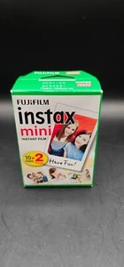 FujiFilm Intax Mini Film - 2 Packs of 10 Sheets - NEW - Photo 1/5
