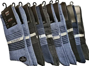 10 Paar Herren Männer-Socken, Baumwollmischung ohne Gummidruck, Gr. 39-42, 43-46 - Bild 1 von 4