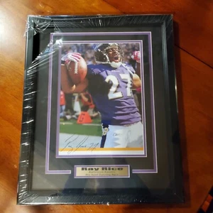 Ray Rice Ravens Original Photo Autographed Framed NEW 18" X 22" COA - Picture 1 of 8