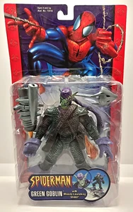 Toybiz Spider-man Animated Green Goblin Figure w/Missile Launching Glider Action - Picture 1 of 24