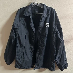 Men’s VANS Nylon Jacket Small Black - Picture 1 of 8