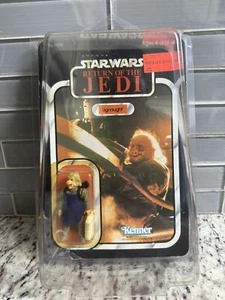 Vintage Kenner Star Wars Rückkehr der Jedi-Ritter gekrempelt Ugnaught 61 Rücken ungestanzter Schaden - Bild 1 von 7