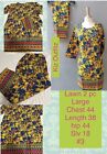 PAKISTANI INDIAN PRINTED LAWN TRENDY  KAMEEZ  WITH FREE PANT L44