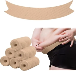 6 Pcs Cotton Tummy Liners for Sweat Rash Under Belly Sweat Liners Tummy Liners - Picture 1 of 6