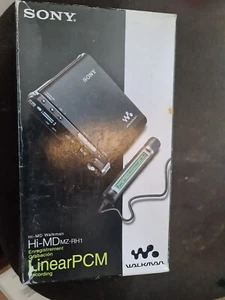 Sony Hi-MD MZ- RH1 MD-Player Minidisc original Box + original Bedinungsanleitung - Afbeelding 1 van 10