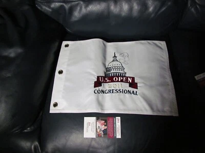 Rory Mcilroy signed 2011 US Open Congressional Pin Flag JSA Certified - Изображение 1 из 4