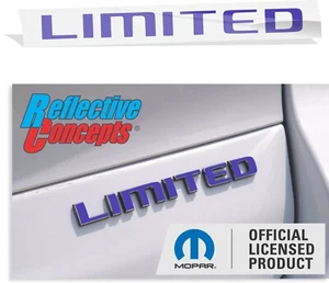 LIMITED Emblem Overlay Decal Stickers- 2022-2025 All new Jeep Grand Cherokee - Picture 1 of 97