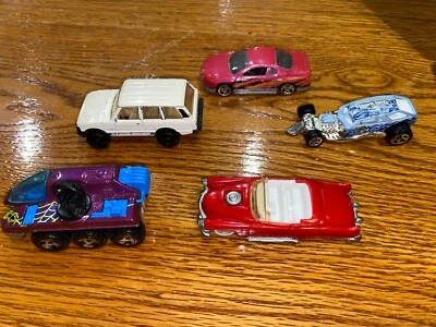 Lot Of 5 VINTAGE various Hot wheels unique 1988-1999 - Image 1 of 4