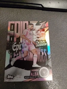 2024 Topps Mls Superstars - Epic Performances Jordi Alba #EP-20 - Bild 1 von 1