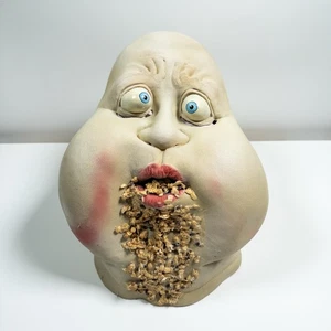 Vintage 2000 Paper Magic Latex Maske ~ LUSCIOUS LOUISE Puking Baby Illusive Style - Bild 1 von 7