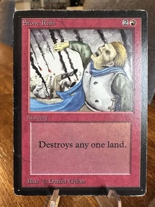 MTG (Magic: The Gathering) Beta Stone Rain (HP) - Picture 1 of 2