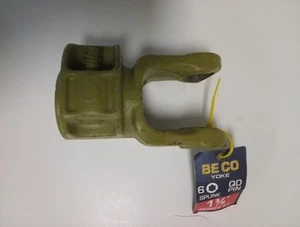 BECO 507010351P Zapfwellenjoch Serie 1 U-Gelenk 6 Spline 1-3/8" QD Auslösestift - Bild 1 von 12