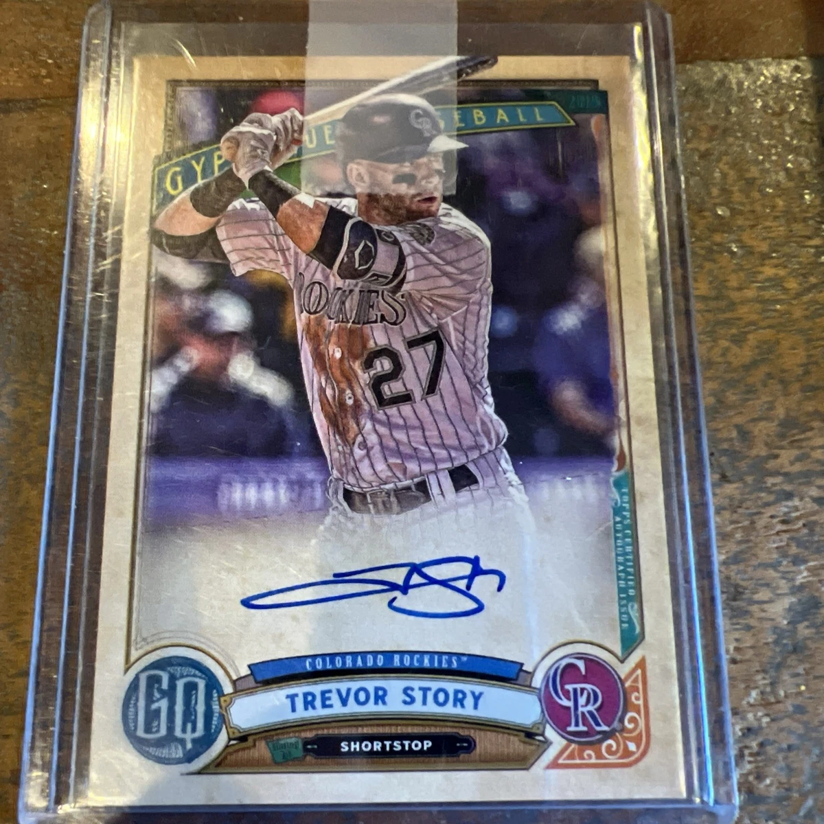 Trevor Story Autograph Baseball Cards for sale | eBay