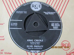ELVIS PRESLEY-KING CREOLE-RCA TRI - Imagen 1 de 2