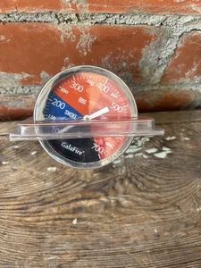 3 3/16 inch bbq temperature gauge for smoker wood charcoal pit large face grill - Picture 1 of 4