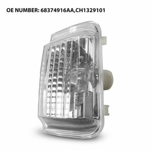 Mirror Turn Signal Lamp Lens Cover Side Right Fit 14-23 Ram ProMaster 2500 1500 - Picture 1 of 10