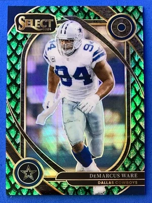 DeMarcus Ware 2024 Panini Select Premier Dragon Scale Prizm Broncos /81 - Image 1 of 2