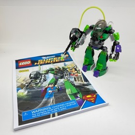 6862-2 LEGO Superman vs Power Armor Lex No Minifigures - Reprinted Instructions