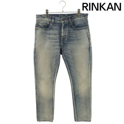 Pantalones de mezclilla ajustados lavados Saint Laurent Paris 622876 Y507R para hombre 31 usados 6c1b891 Foto 1 de 4