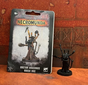 DOCTOR ARACHNOS ROGUE DOC BUILT Necromunda 40K - Picture 1 of 7