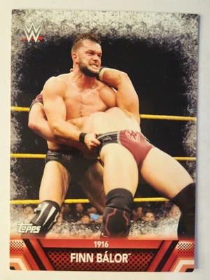 2017 Topps WWE Then Now Forever #F-28 FINN BALOR FINISHERS & SIGNATURE MOVES - Image 1 of 2
