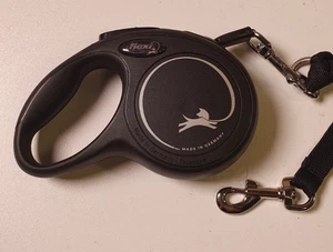 Flexi Classic Cord Nero 3m - XS fino a 12Kg - Foto 1 di 4