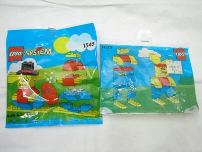Set Vintage Lego Holiday Easter Bunny Bag Sets Sealed 1545,1677 - Image 1 of 4