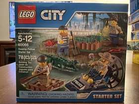 LEGO 60066 City Swamp Police Starter Set NEW Factory Sealed
