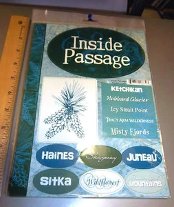 Alaska Inside passage Stickers set - 13 different , town names, sights, new!  - Picture 1 of 1