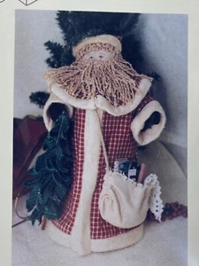 Twice as Nice Designs Father Christmas 11 Inches Tall Doll Sewing Pattern - Picture 1 of 7