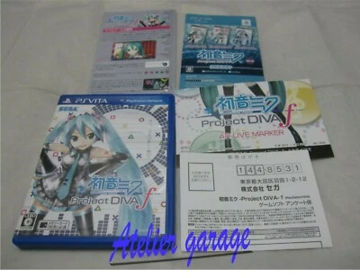 USED Limited Edition SONY Vita Hatsune Miku Project Diva f Japanese - Image 1 of 4