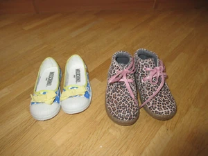Moschino/Pinocchio, Ballerinas/Schuhe, Canvas/Leder, Gr.22 *NEU* - Bild 1 von 12