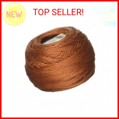 DMC 116 8-301 Pearl Cotton Thread Balls, Medium Mahogany, Size 8 - Image 1 of 2
