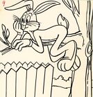 Whitman Warner Brothers Bugs Bunny original cartoon artwork drawing 1977 #5