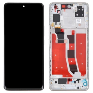 Original For Huawei Nova 8 5G LCD Display Screen Touch Digitizer W/ Silver Frame - Picture 1 of 4