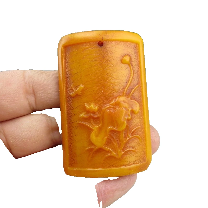 Китай, коллекционные предметы, стрекоза и цветы, кулоны G932 - Изображение 1 из 4