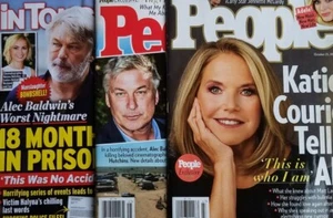 Lot People Magazine In Touch November 2021 Alec Baldwin fired a prop gun Queen - Picture 1 of 6