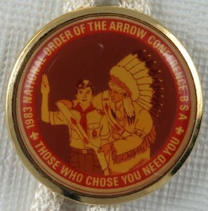 BSA Bolo Tie 1983 National Order Of The Arrow Conference  [BL-347] - Picture 1 of 2