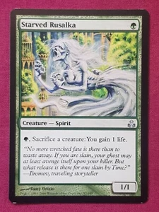 Magic The Gathering GILDPACT STARVED RUSALKA tarjeta verde Magic The Gathering - Imagen 1 de 2