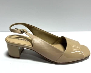 Trotters Womens Monique Slingback Sandal Beige Size 10.5 Narrow - Picture 1 of 6