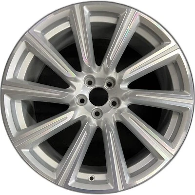 Volvo 20x9 Xc90 SILVER Wheel OEM Rim Factory Stock 2016-2023 - Image 1 of 4