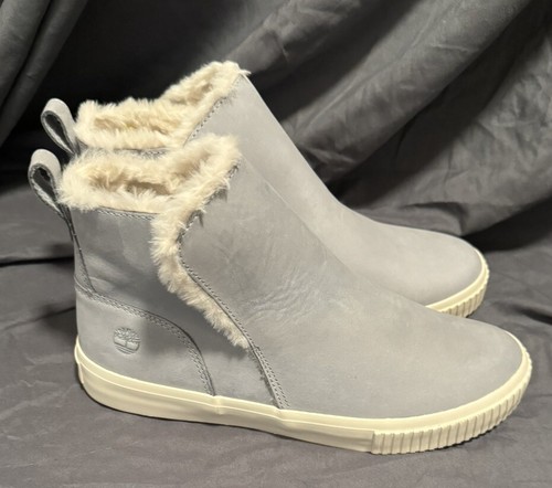 Stivali invernali Timberland donna SKYLA BAY PULL ON grigio chiaro misura 7 5